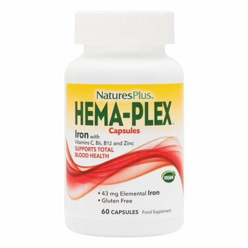 Natures Plus Iron capsules