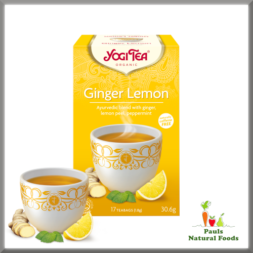 Organic Ginger Lemon Tea 17 Bags