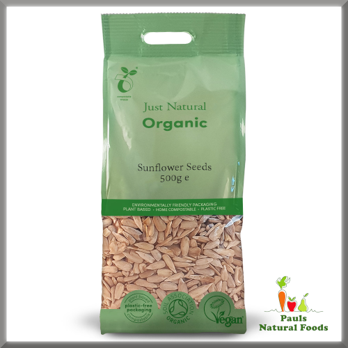 Just Natural Organic Sunflower Seeds 500g