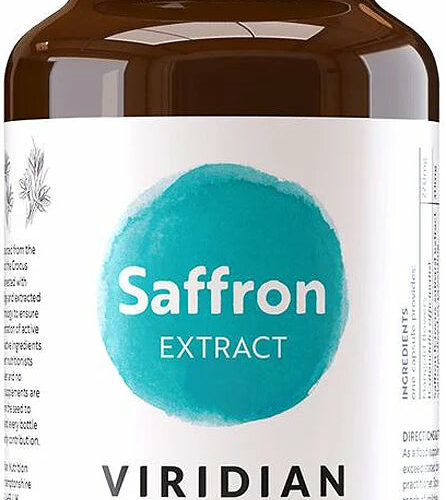 Viridian Saffron Extract 30mg 60 capsules