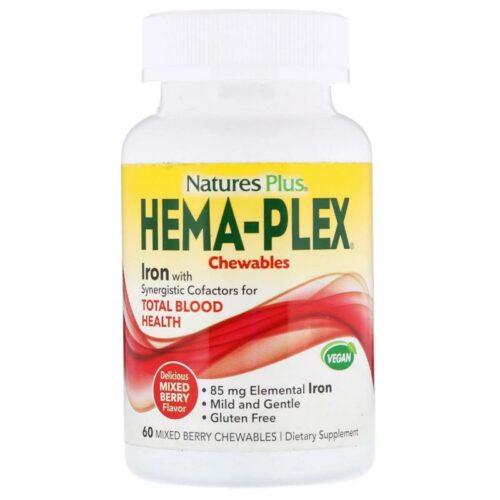 Iron chewables Natures Plus