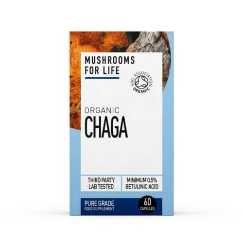 Mushrooms 4 life Organic Chaga Mushroom capsules